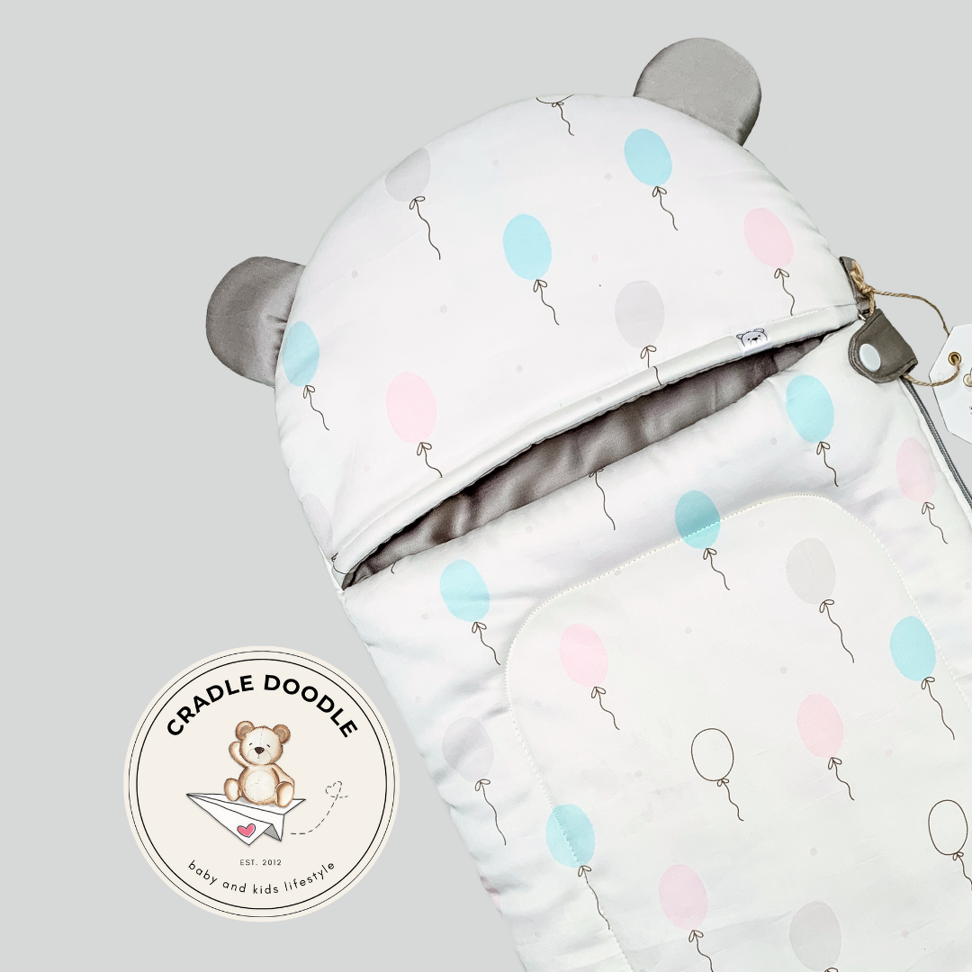 Hoodie Bear Cocoon - Balloon
