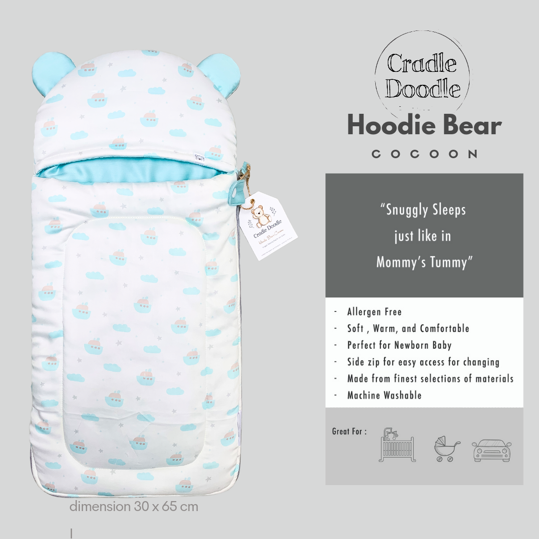 Hoodie Bear Cocoon - Ship