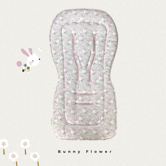 Stroller Liners -  Bunny Flowers
