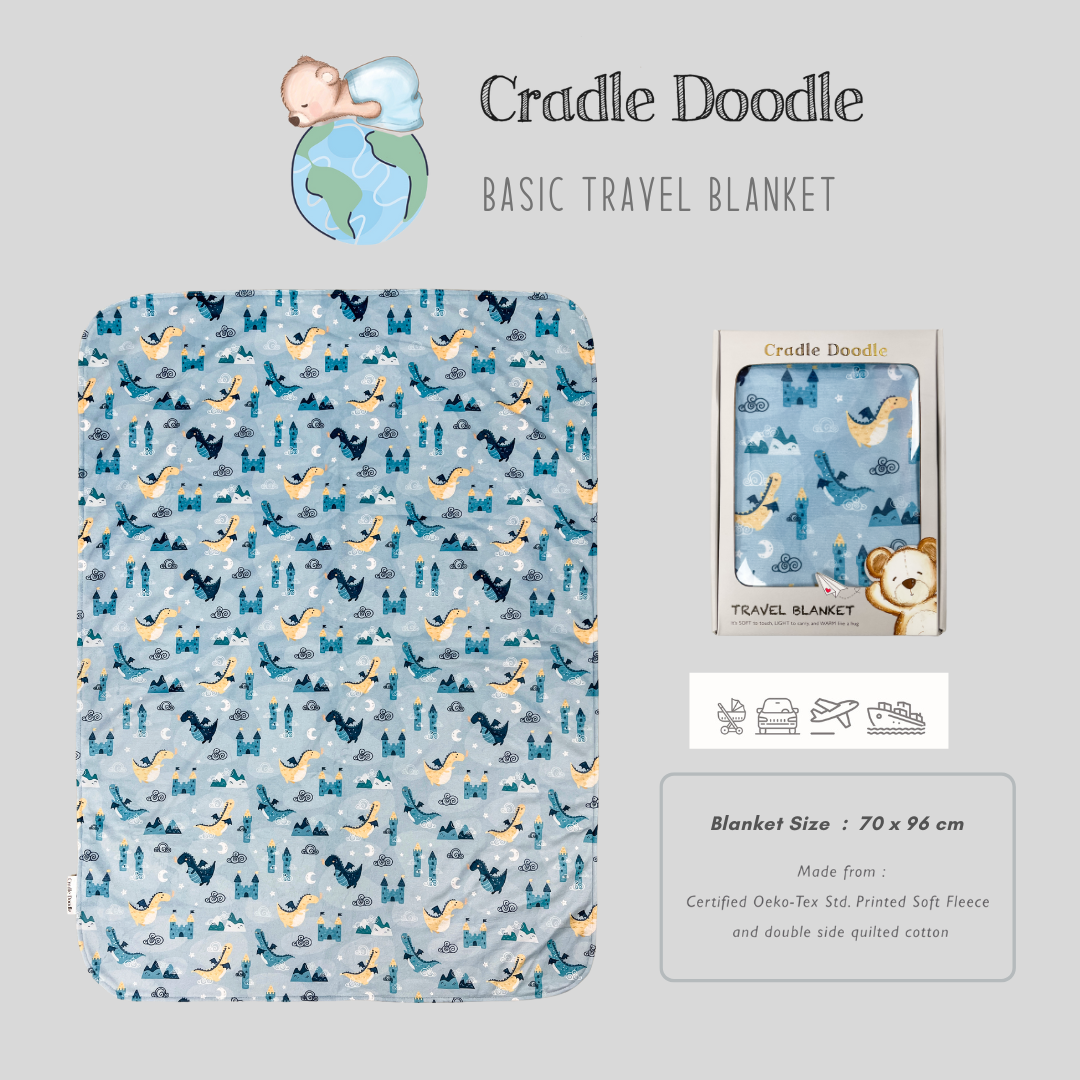 Trv Fleece - Dragon Castle