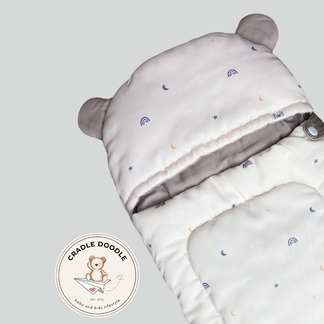 Hoodie Bear Cocoon - Hazy Days