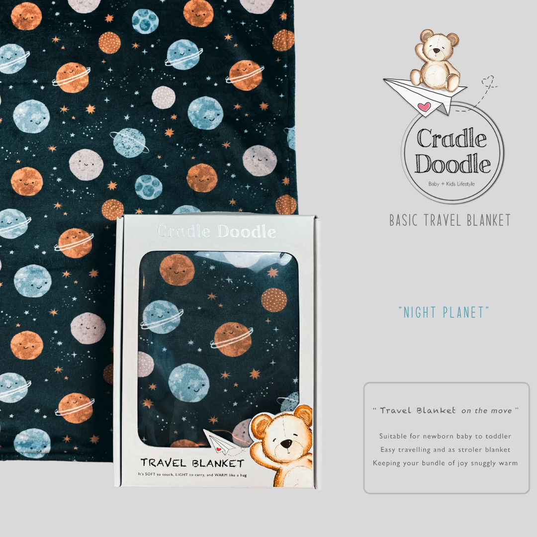 Trv Fleece -Night Planet
