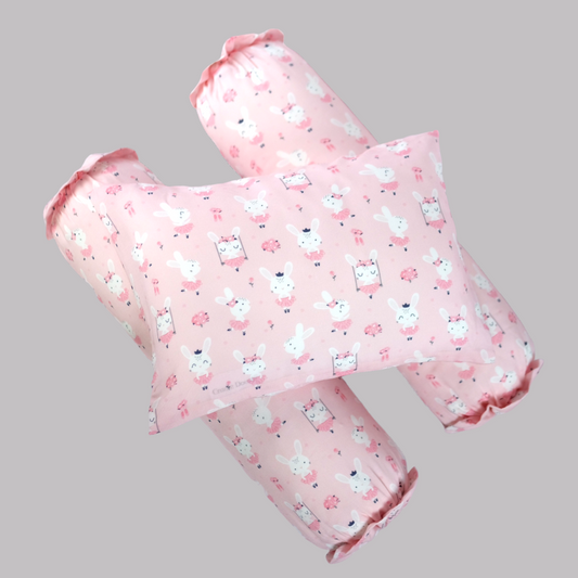 Bunny Ballerina Cover Pillow