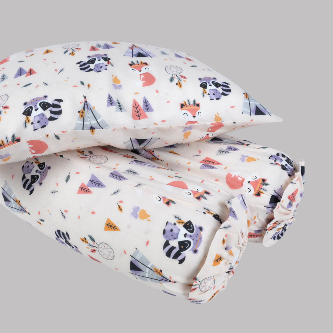 Colors of The Wind Cover Pillow in Creme
