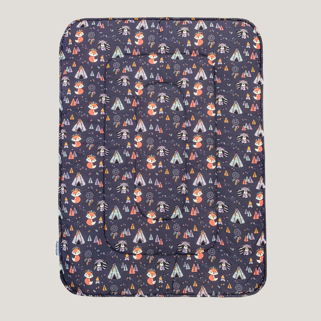 Colors of the Wind Blanket in Navy