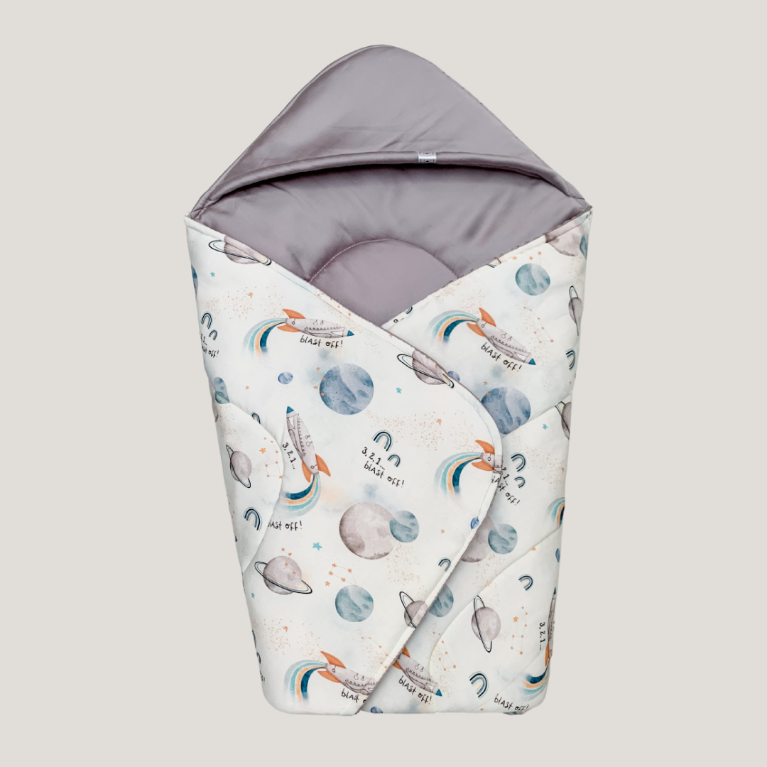 Blast Off Blanket in White