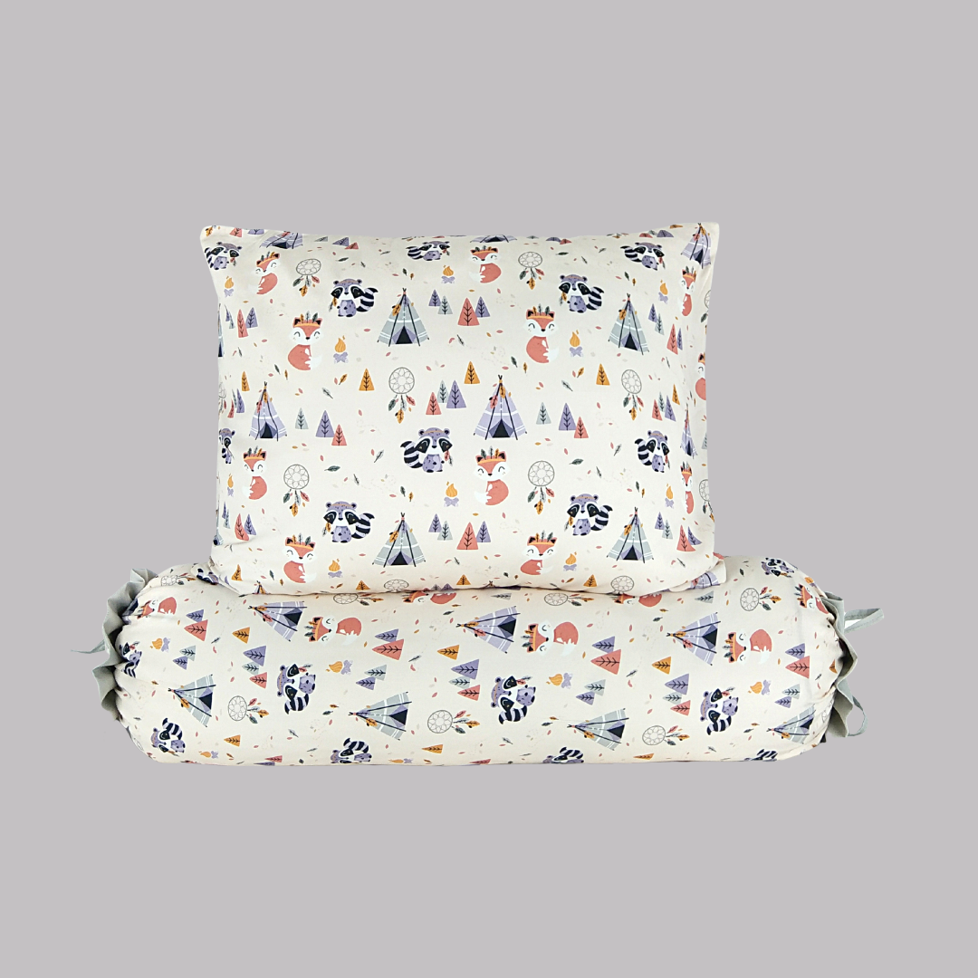 Colors of The Wind Cover Pillow in Creme