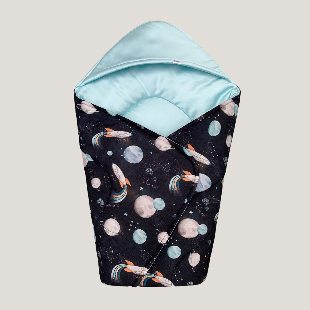 Blast Off Blanket in Navy
