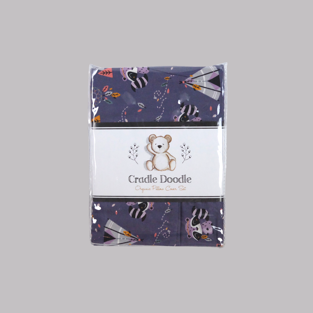 Colors of The Wind Cover Pillow in Navy