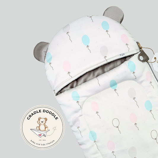 Hoodie Bear Cocoon - Balloon