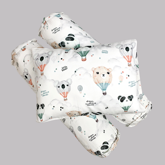 Bear Balloon Cover Pillow